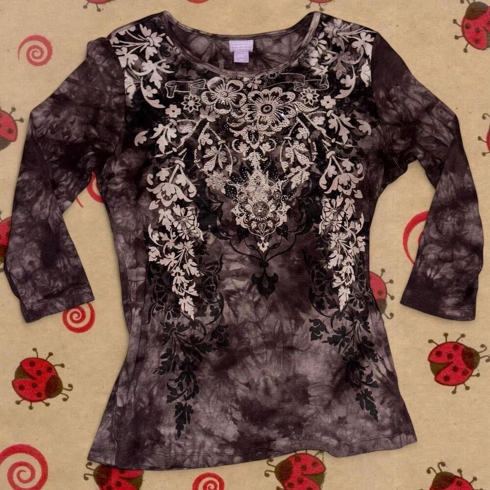 Y2K Women's Floral Blouse